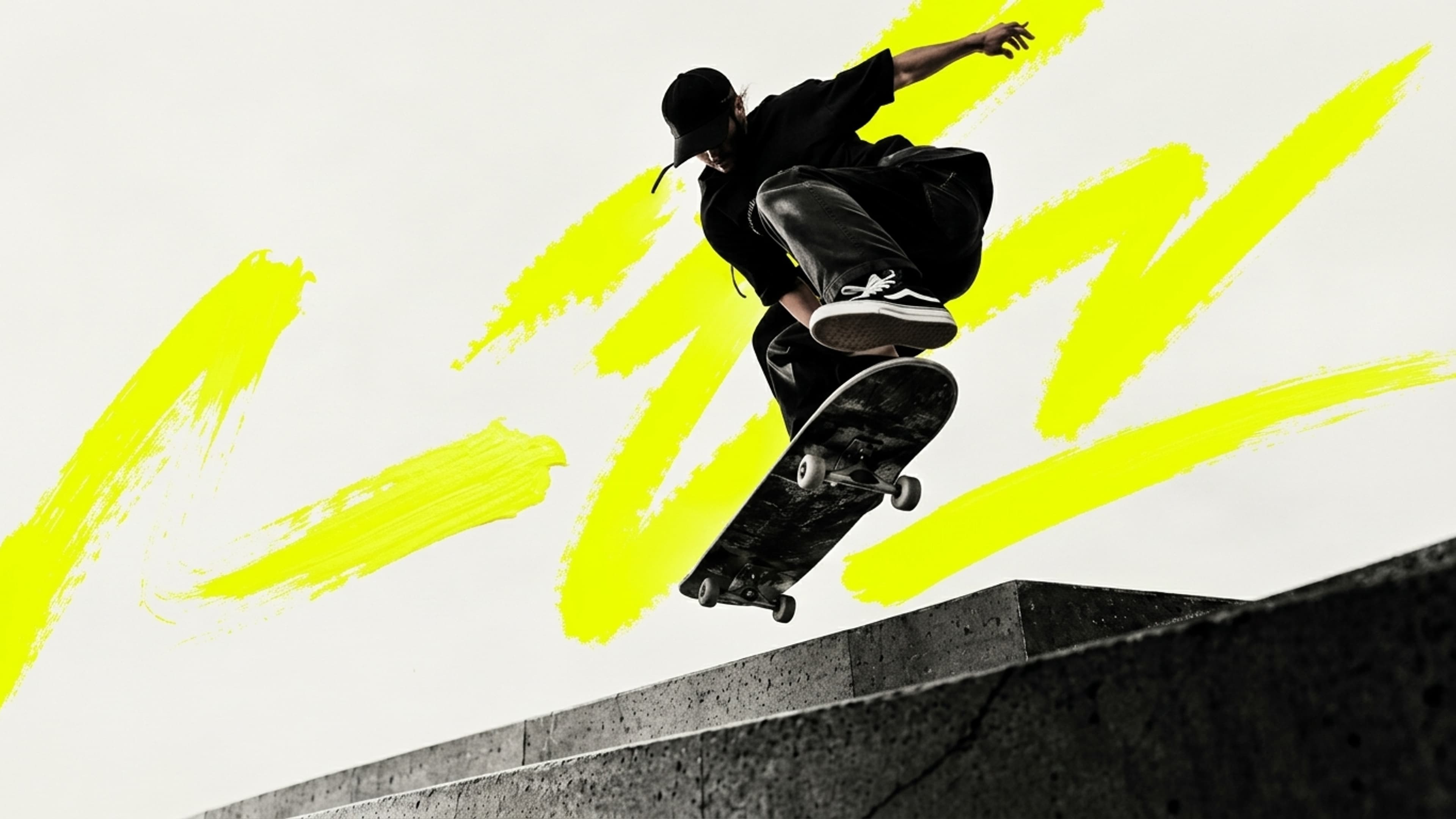 MIRAC Master Skate & Yellow Motion Artwork